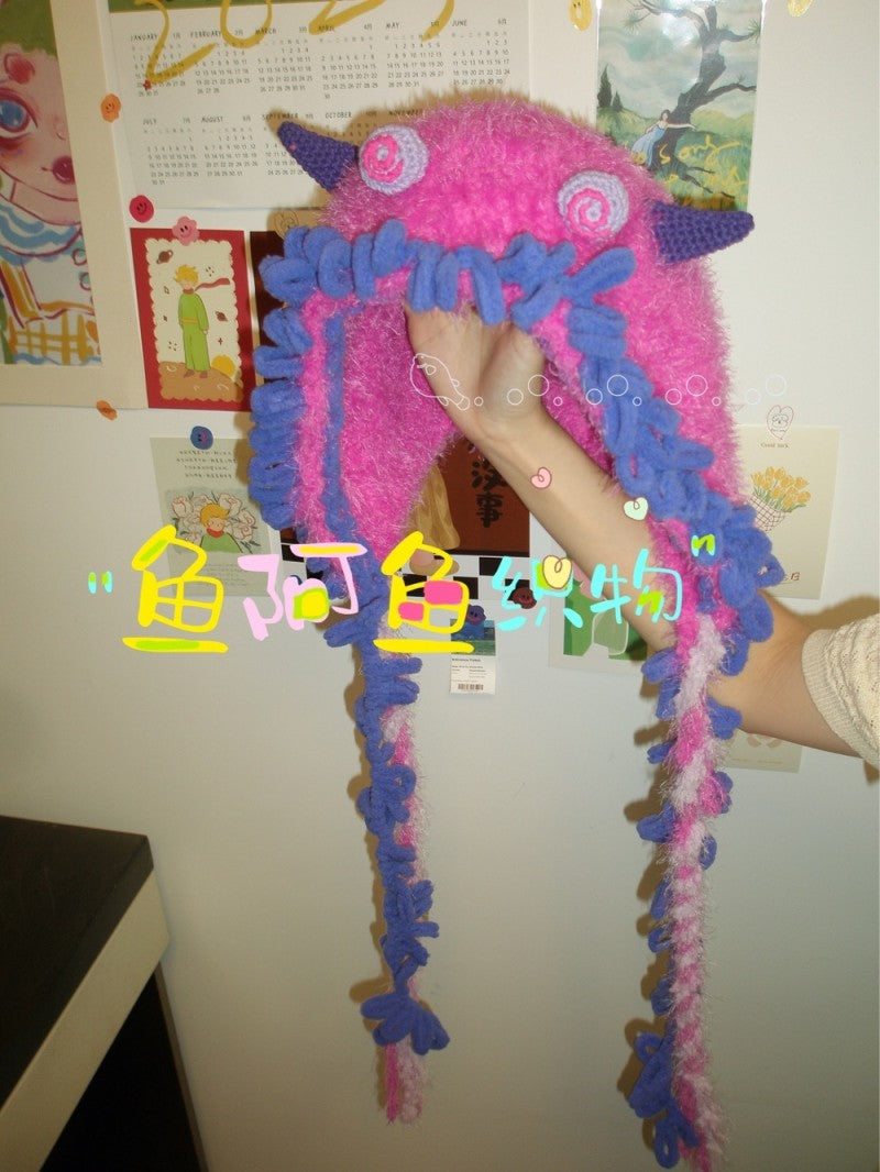 Little Monster Handmade Crochet Hat