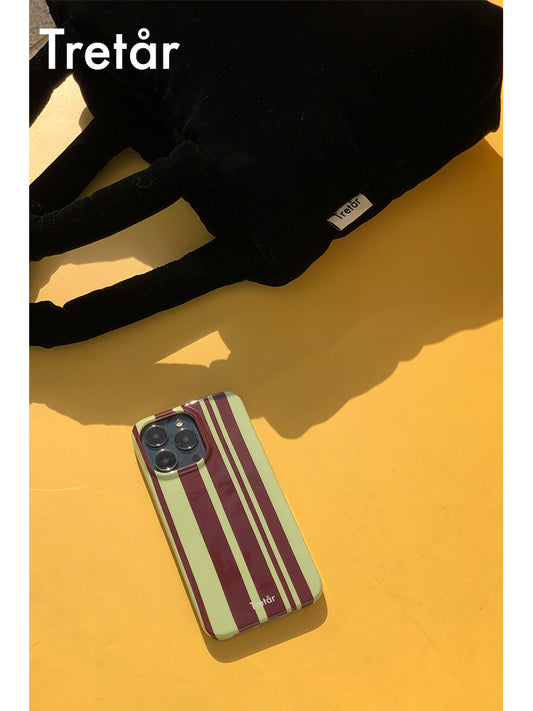 Avocado Stripes Phone Case