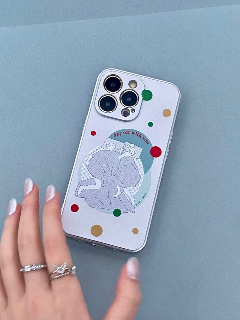 Couple Polka Dot Phone Case Phone Case