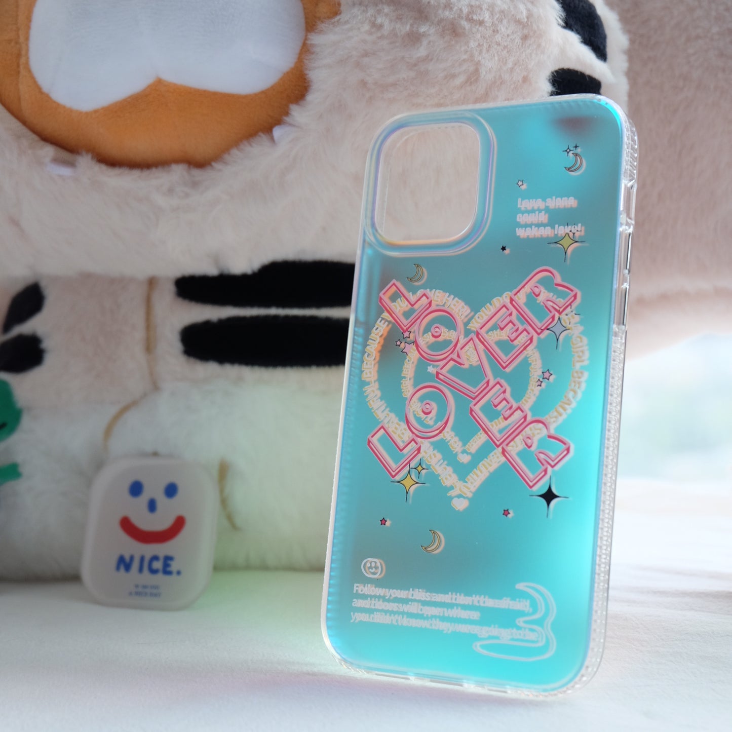 Simple technology sense laser phone case