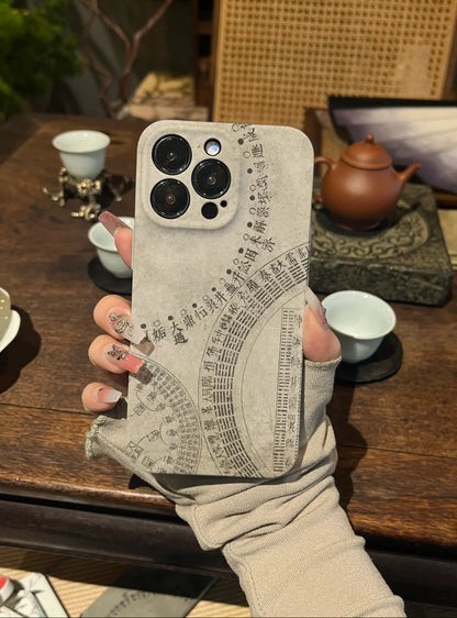 Ancient Chinese Divination Printed Phone Case