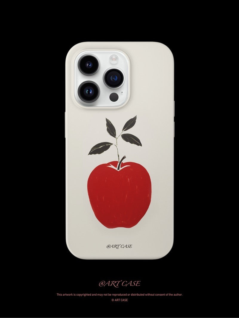 Apple Printed Phone Case