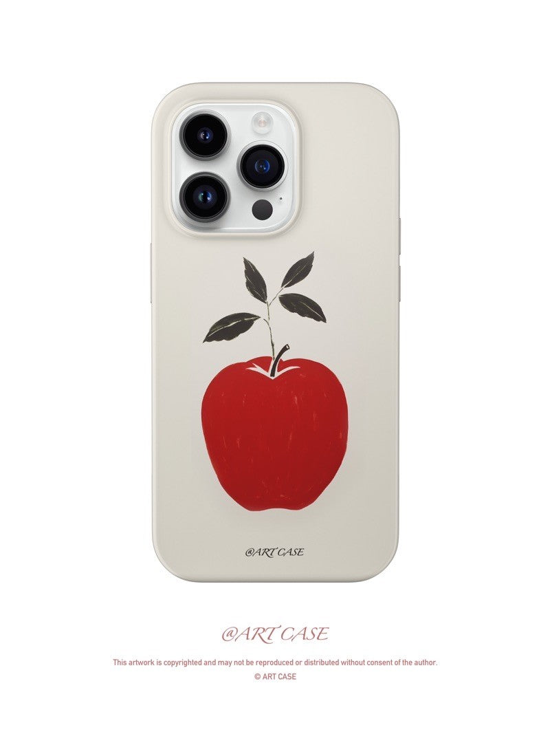 Apple Printed Phone Case
