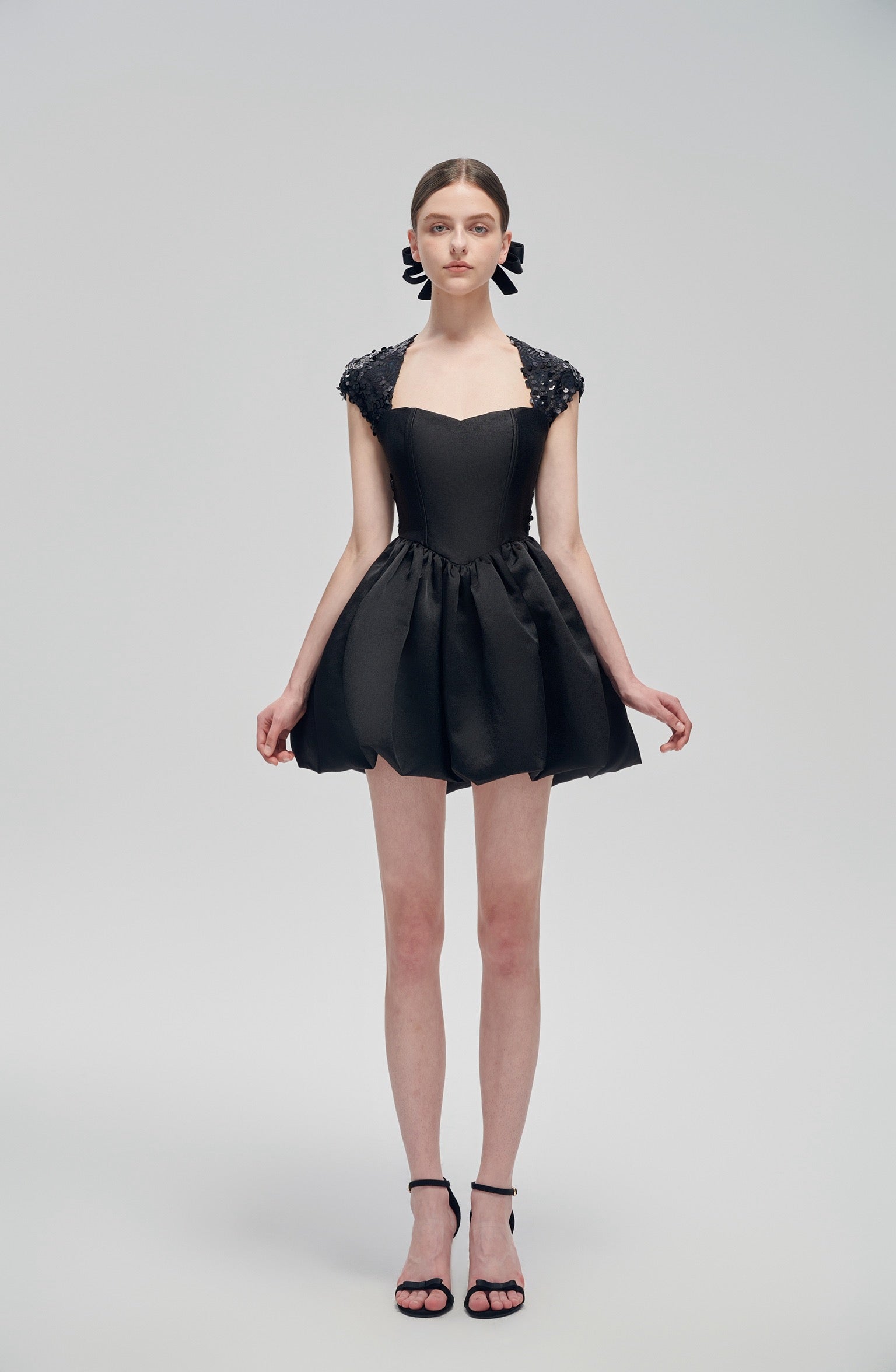Black Mini Dress with Open Heart Back | Dress | Three Fleas Black Mini Dress with Open Heart Back | Dress | Three Fleas