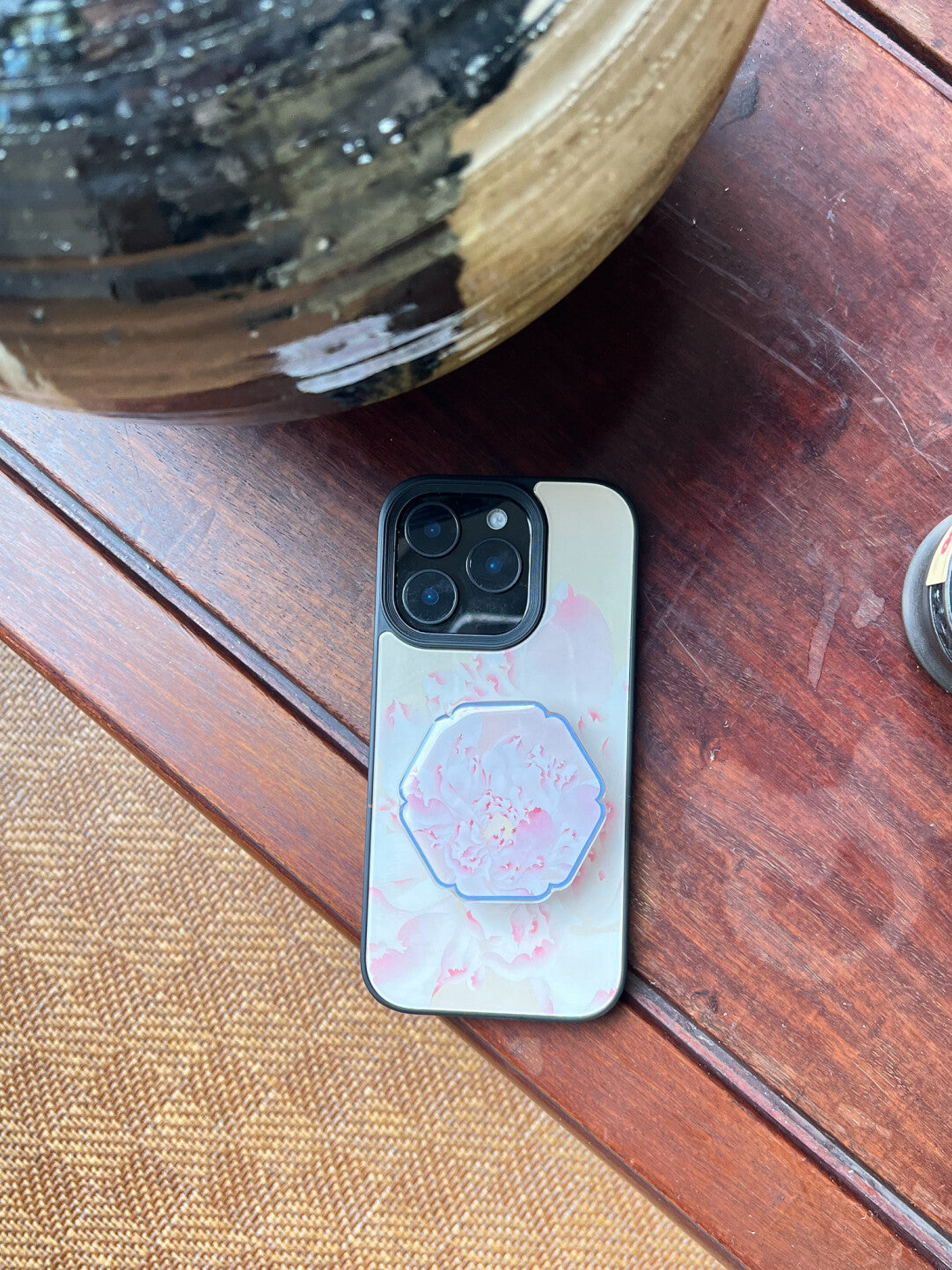 Blooming Pink Lotus Phone Case
