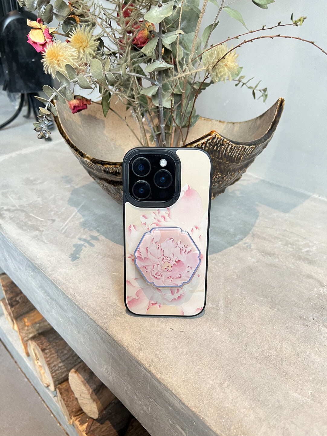 Blooming Pink Lotus Phone Case