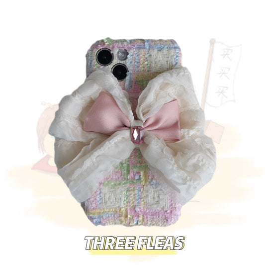 Bow Tie Knitting Phone Case