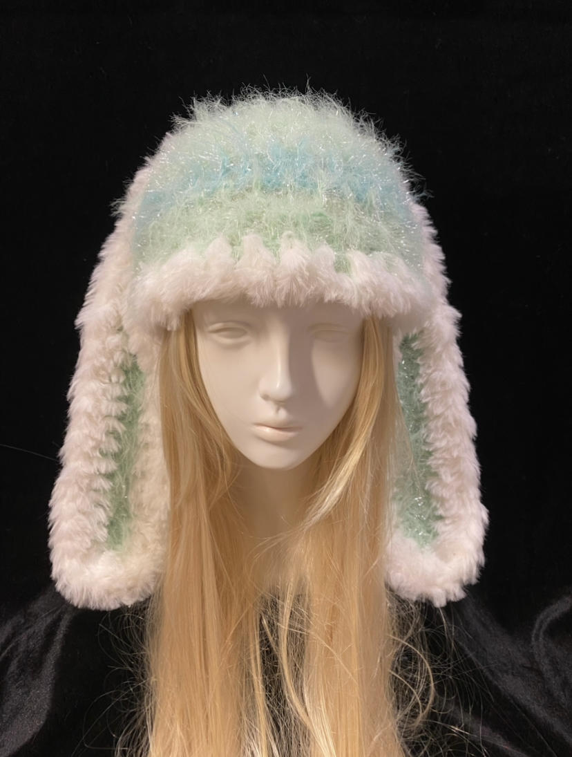 Bunny Ears Handmade Crochet Hat