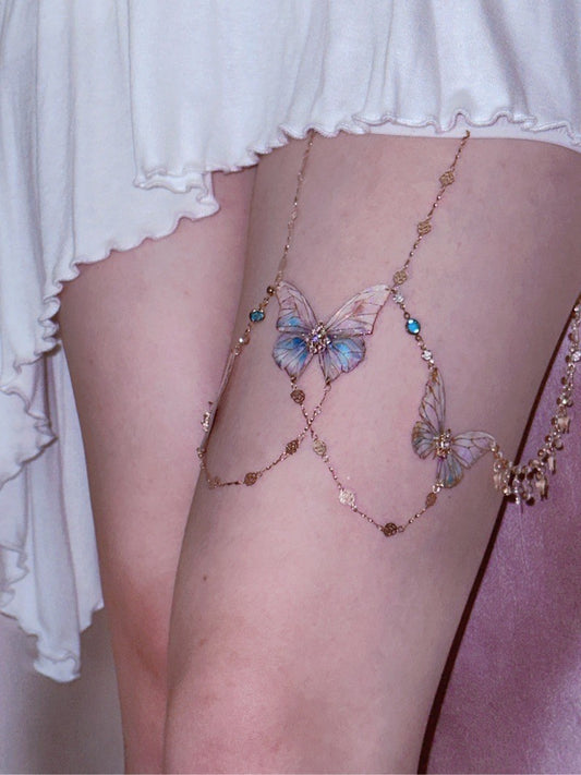 Butterfly Aurora Thigh Chain