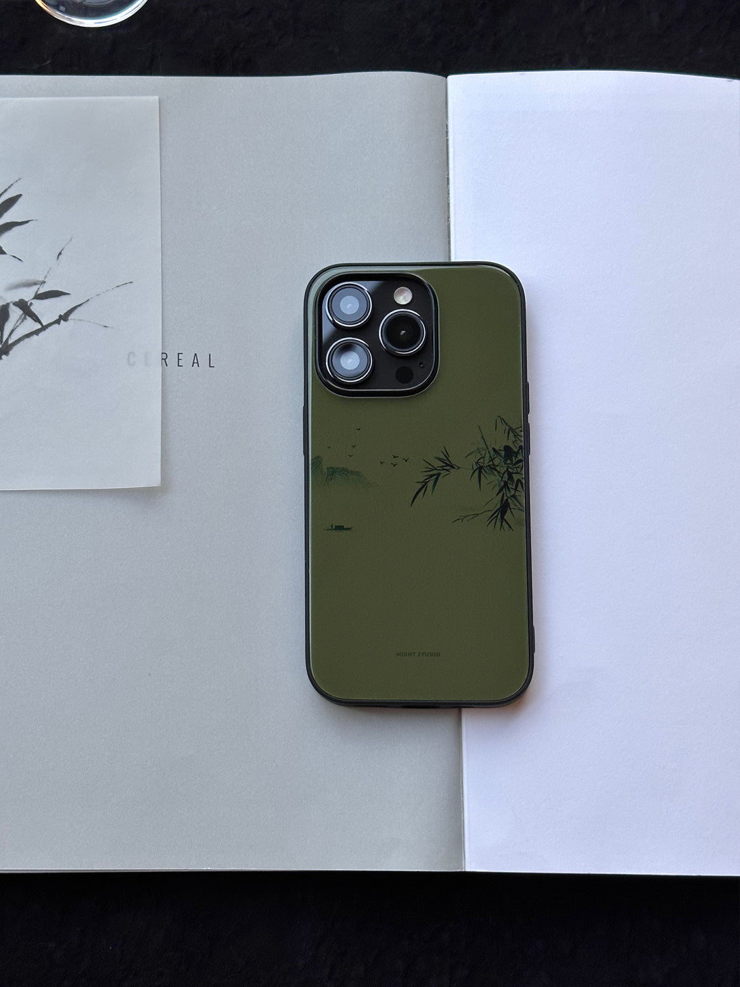 「Chinoiserie」Bamboo River Phone Case
