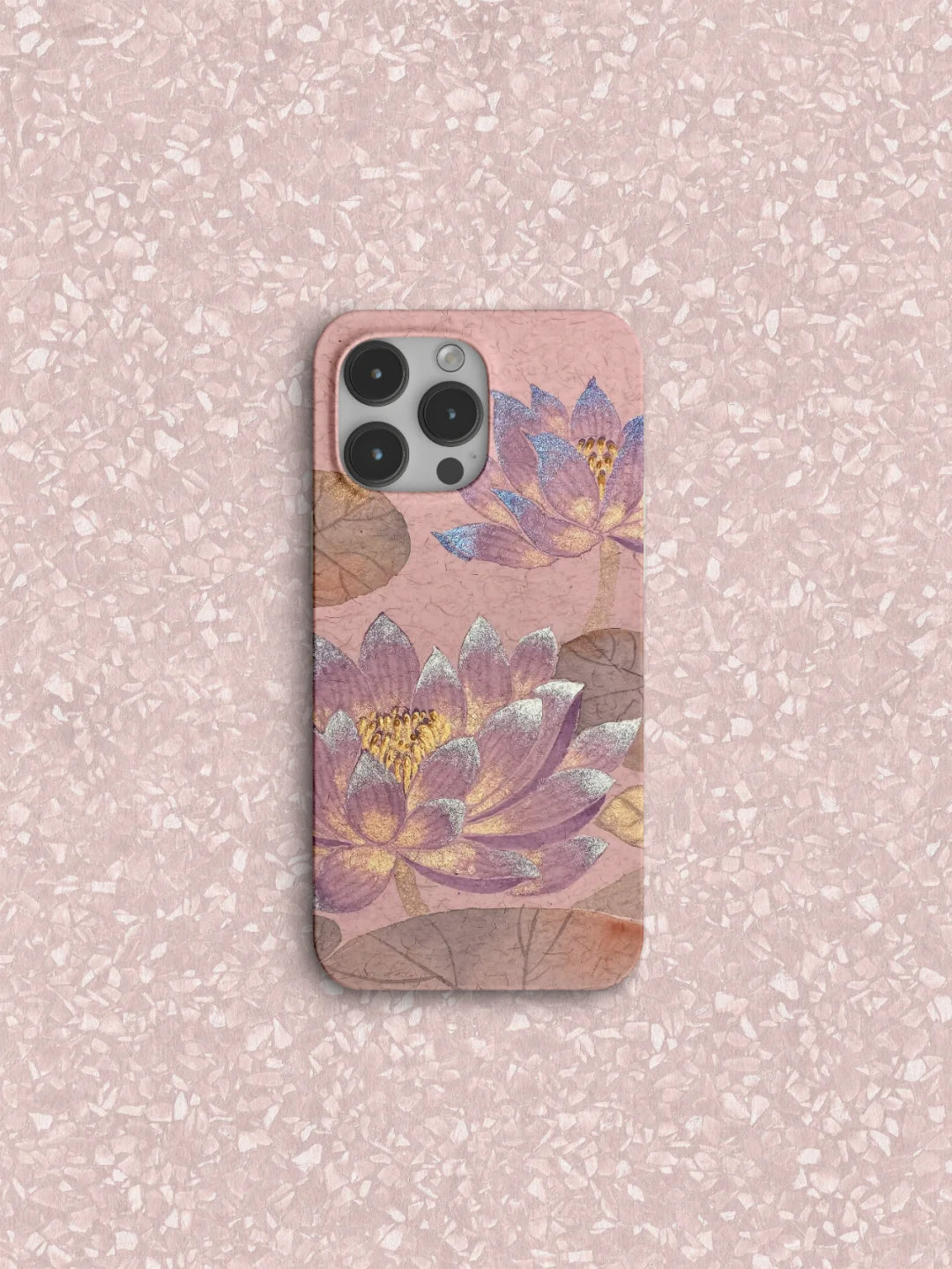Chinoiserie」Elegant Lotus Printed Phone Case | Phone Case Chinoiserie」Elegant Lotus Printed Phone Case | Phone Case