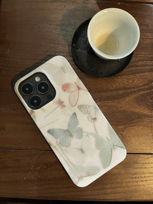 「Chinoiserie」Meticulous Painting Butterfly Phone Case