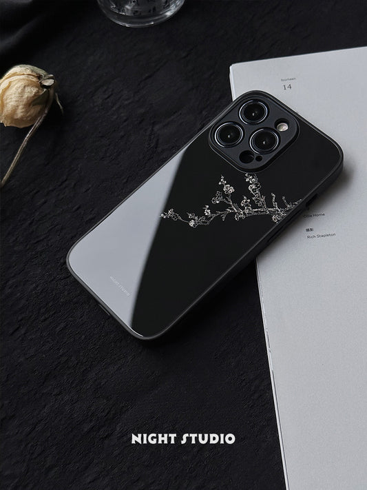 「Chinoiserie」Midnight Wintersweet Phone Case