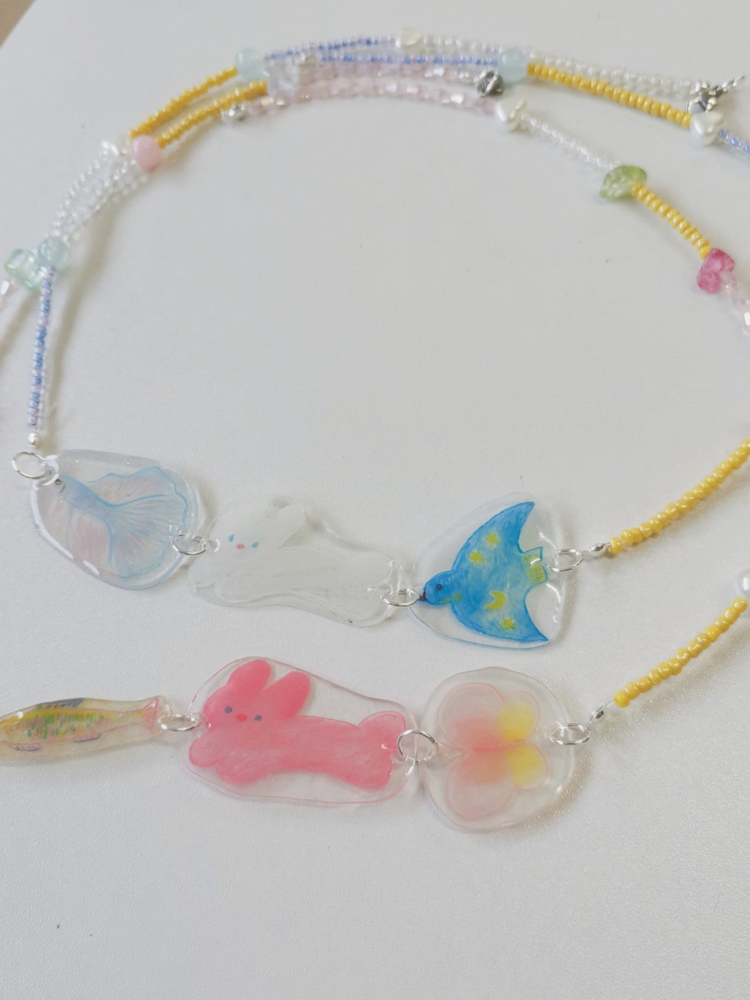 Cute Cartoon Shrink Plastic Bracelet