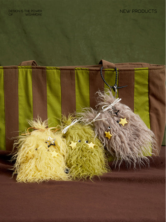 Cute Little Plush Monster Bag Charm