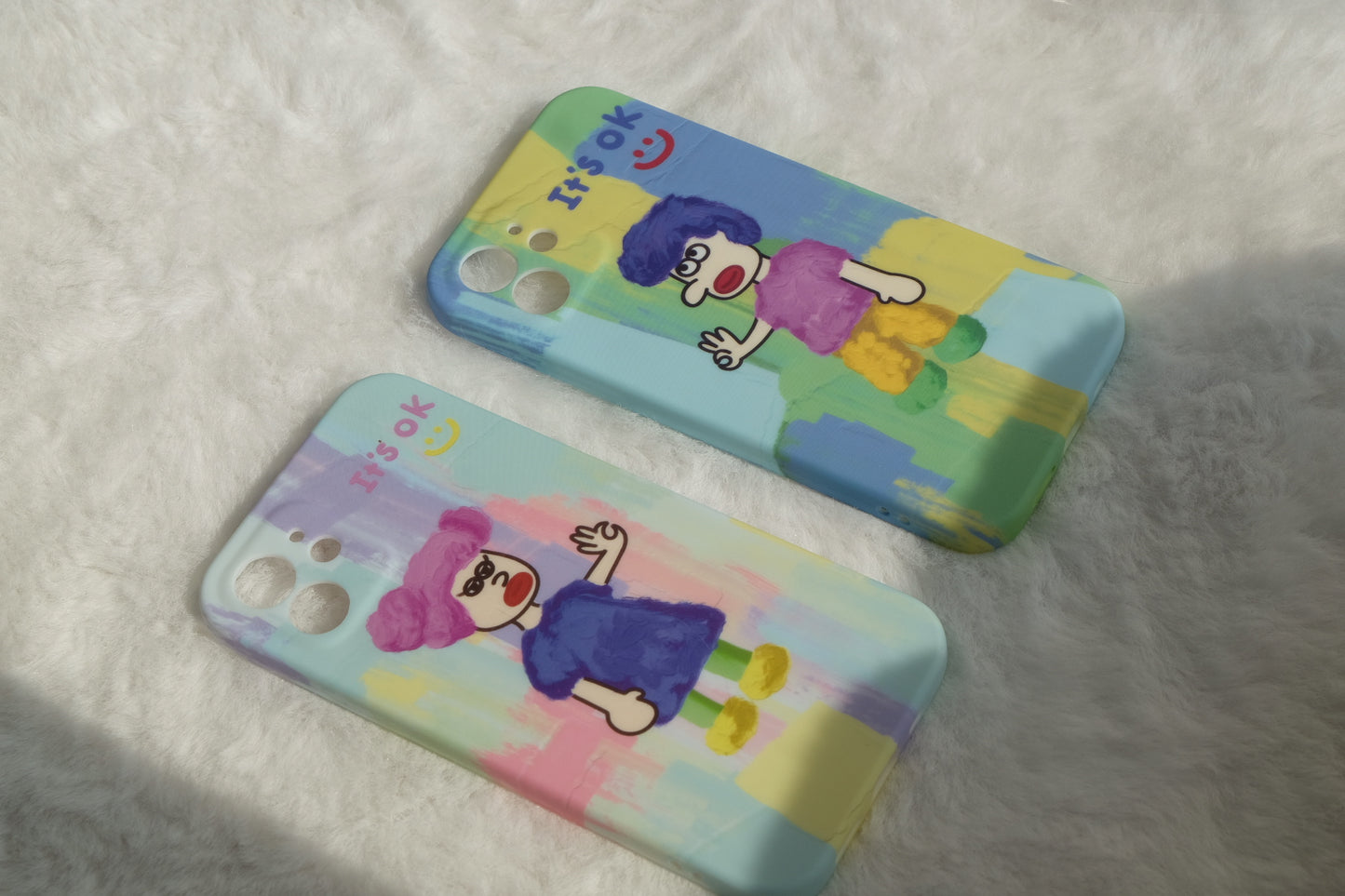 Unique couple phone case