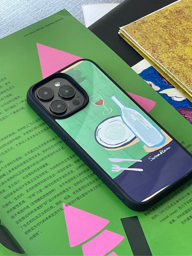 Dinner Sketching Phone Case