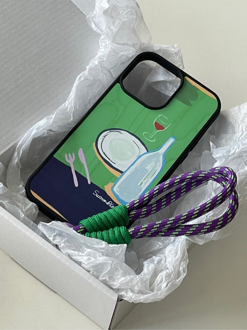 Dinner Sketching Phone Case