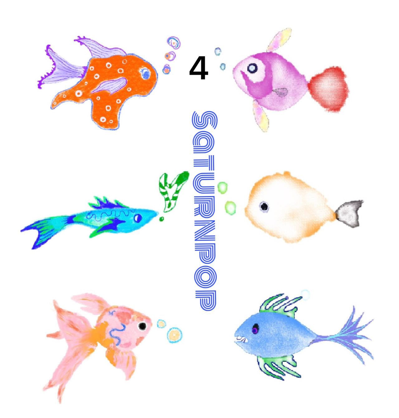 Fish Waterproof Temporary Tattoo Stickers Set