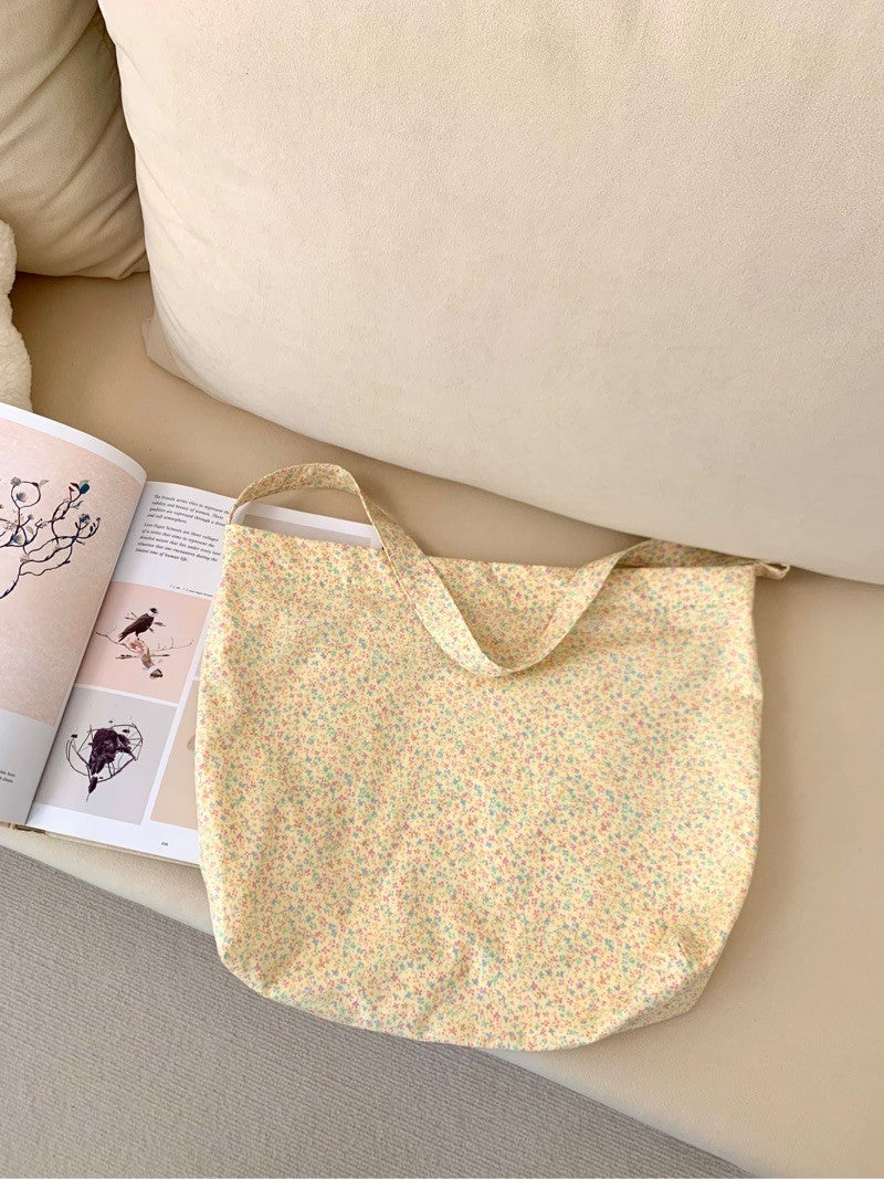 Floral Printed Reusable Tote Bag