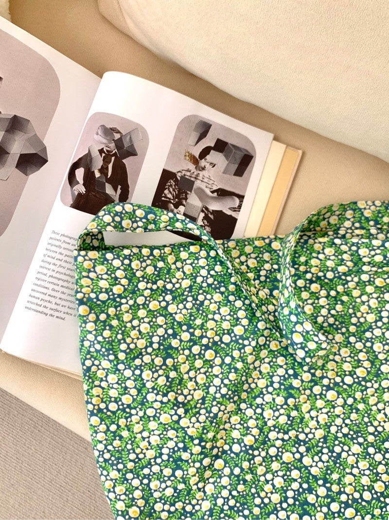 Floral Printed Reusable Tote Bag