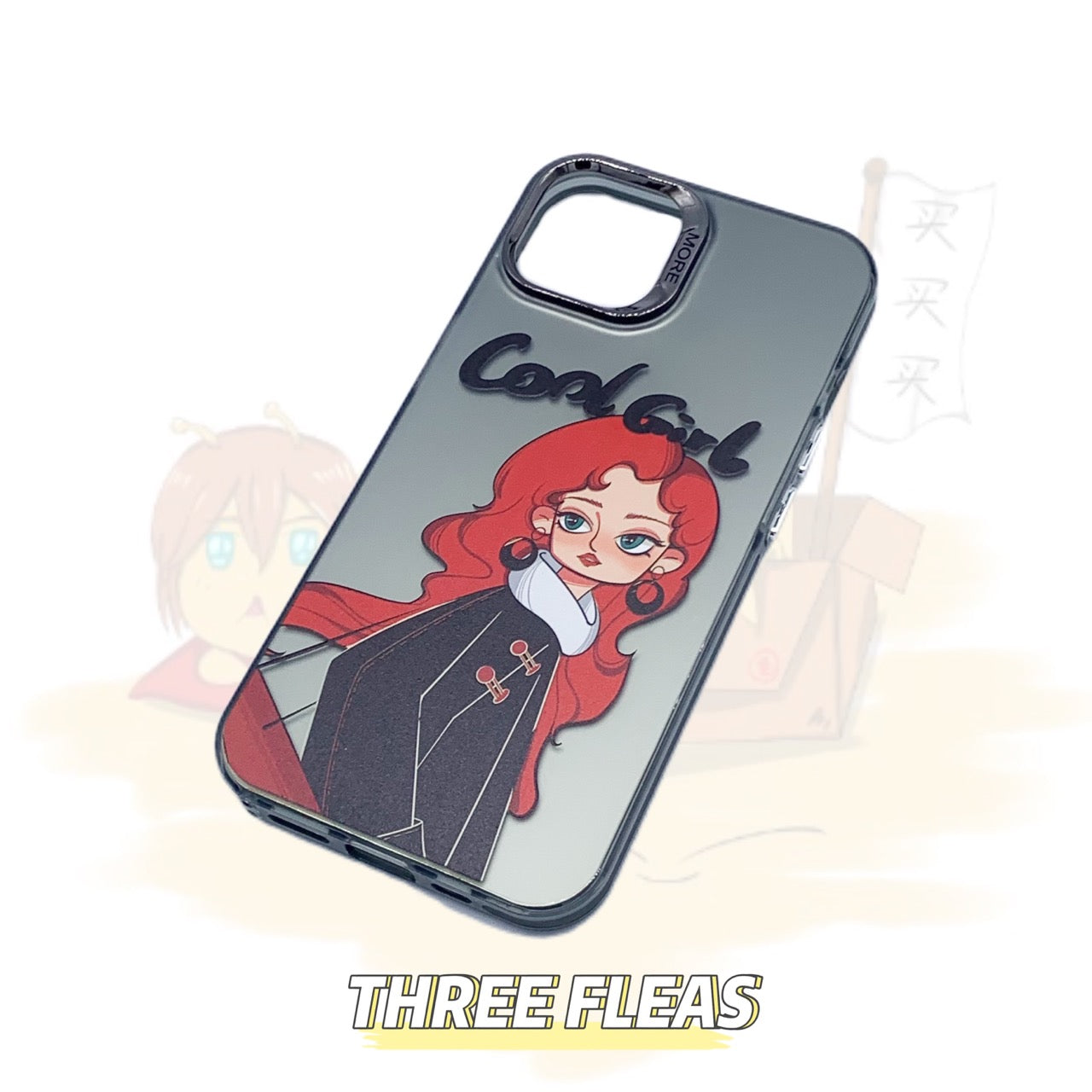 Cool Girl Phone Case 1.0 | iPhone Accessories | Three Fleas Cool Girl Phone Case 1.0 | iPhone Accessories | Three Fleas
