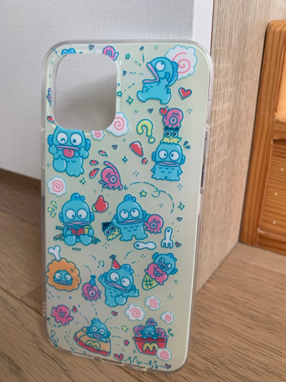 Little Blue Monster Printed Phone Case