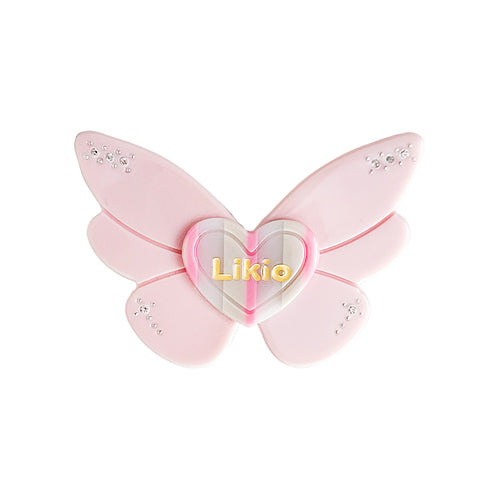 Heart Butterfly Hair Clip