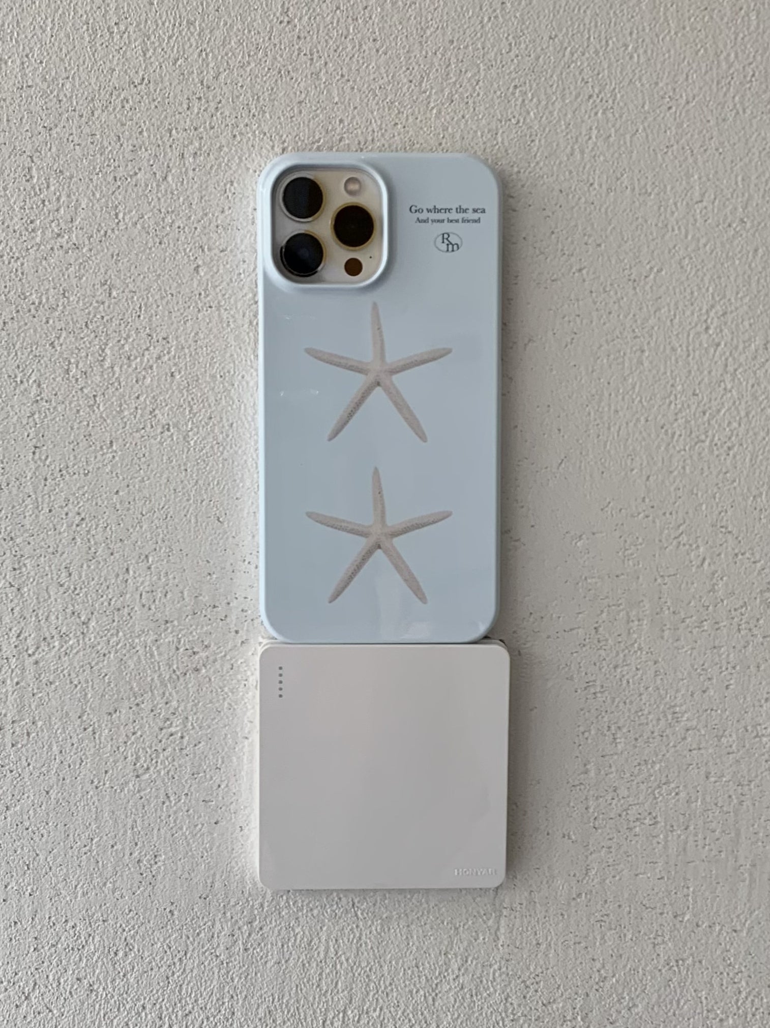 Light Blue Starfish Print Phone Case Three Fleas Light Blue Starfish Print Phone Case Three Fleas