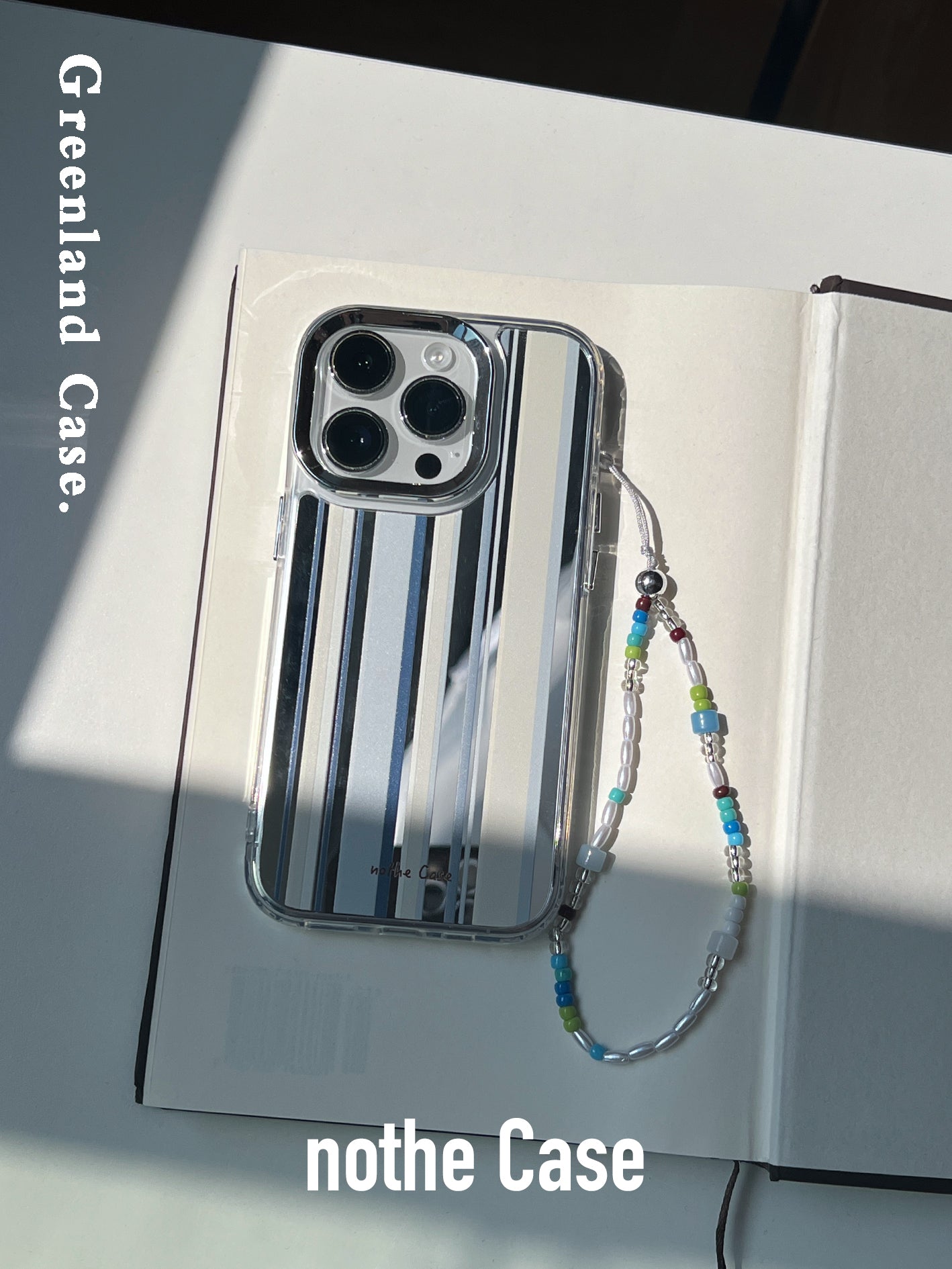 Greenland Striped Mirror Phone Case