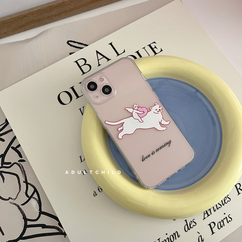 Love Is Coming Cupid Phone Case