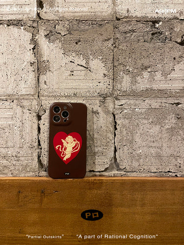 Cupid Playing Flute Phone Case