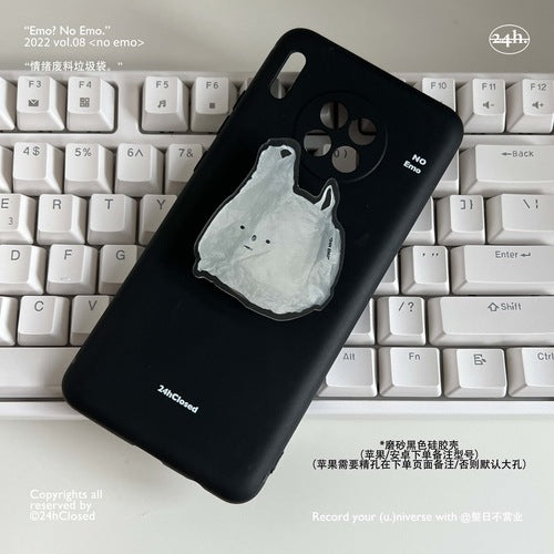 Sad Garbage Bag Phone Case