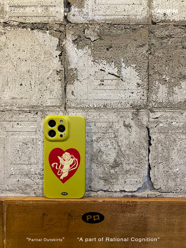 Cupid Playing Flute Phone Case
