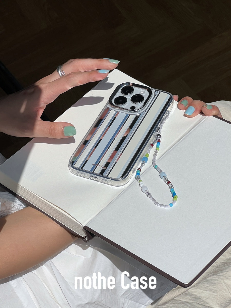 Greenland Striped Mirror Phone Case