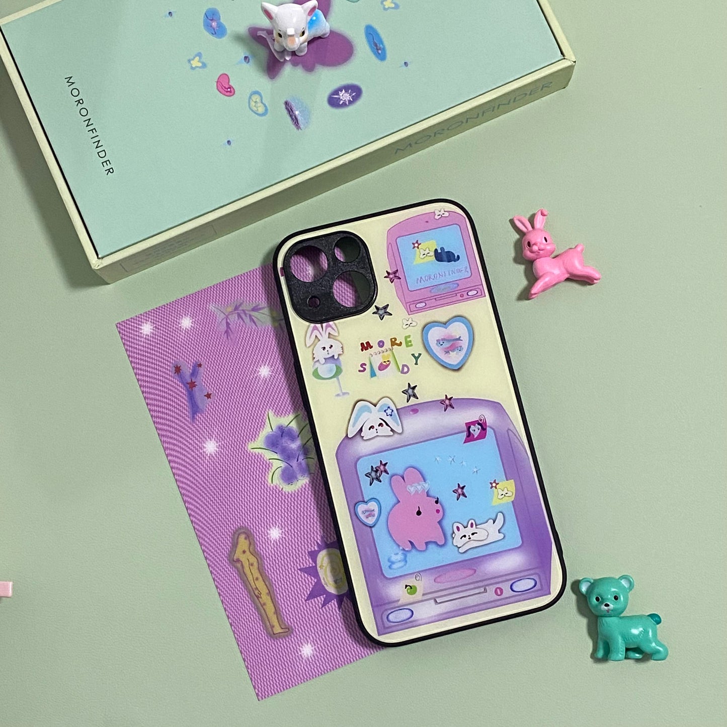 Retro 90's Game Rabbit Phone Case