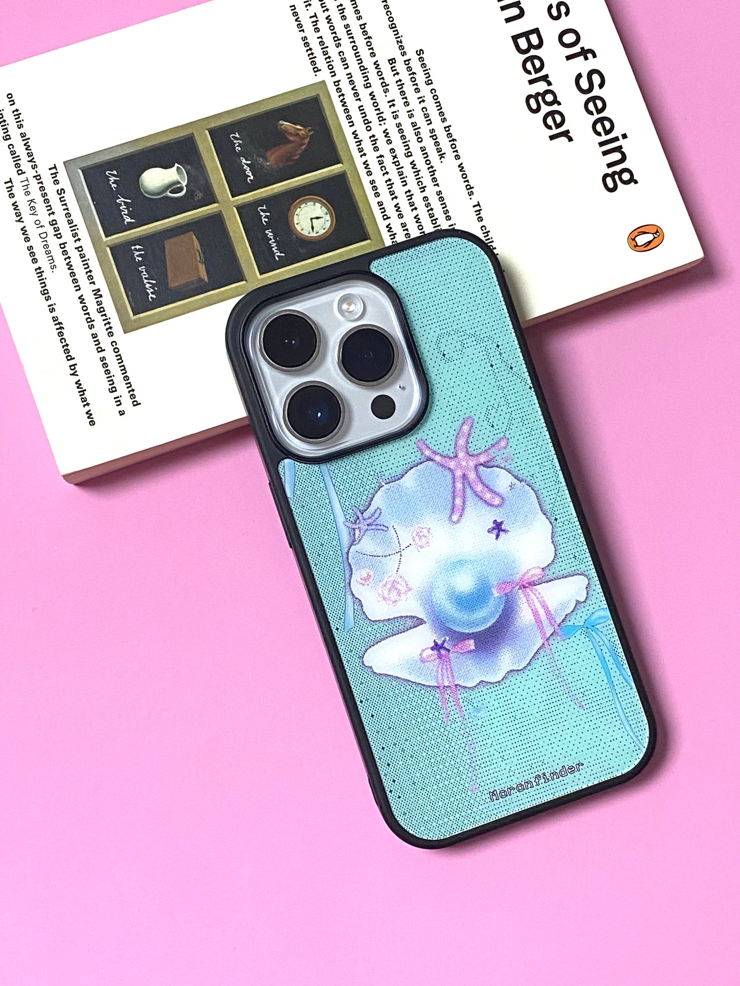 Starfish Pearl Shell Print Phone Case
