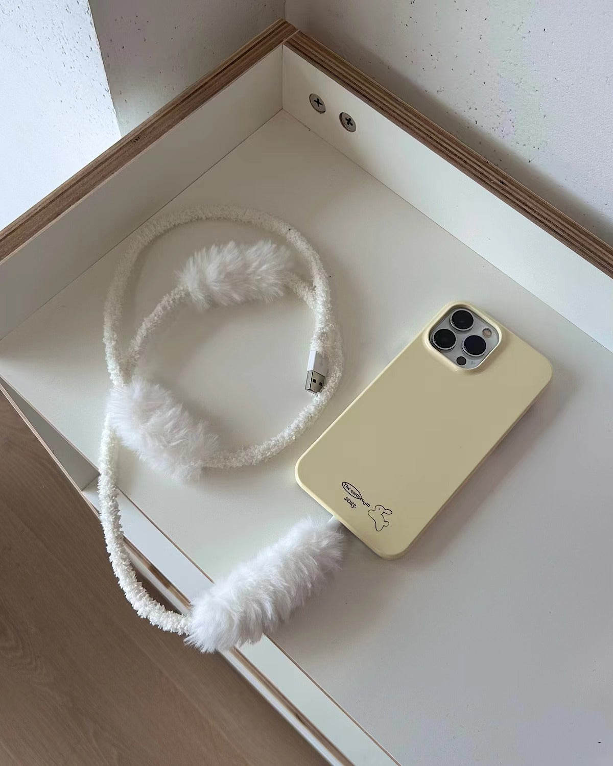 Light Yellow Rabbit Phone Case