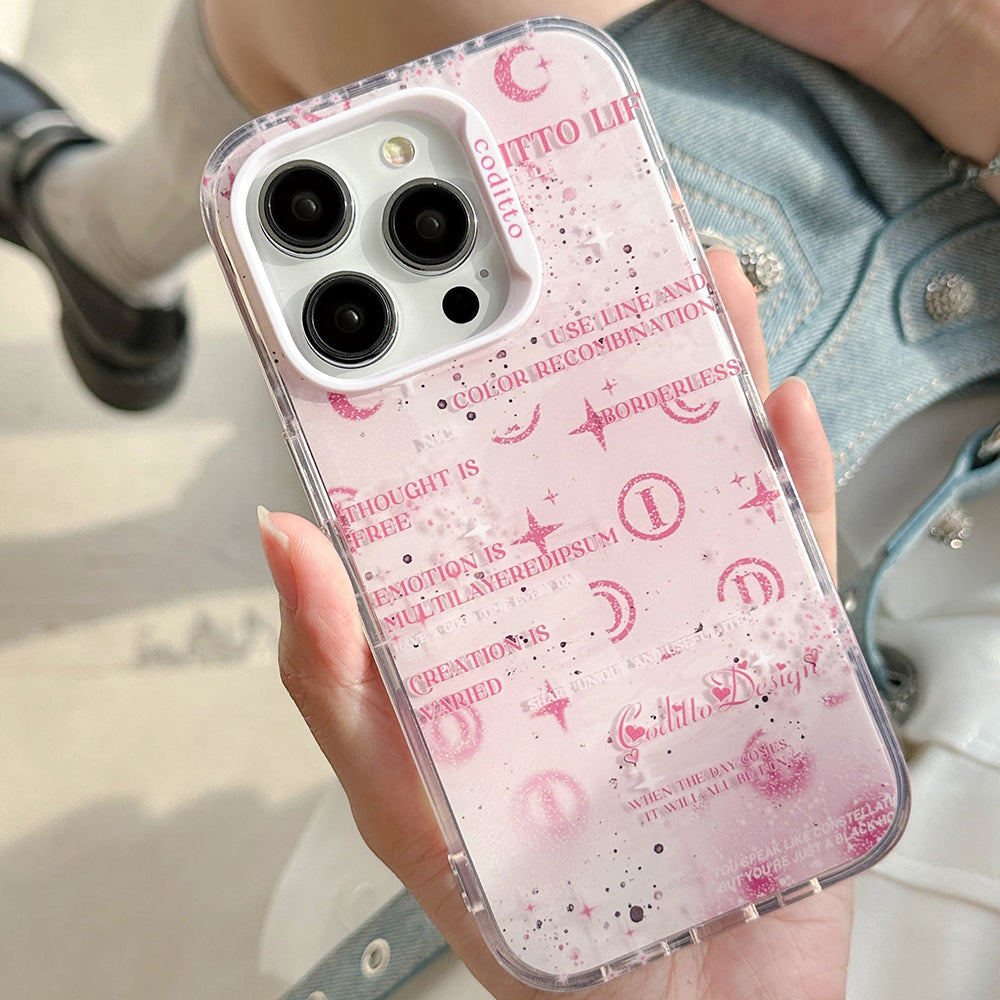 Pink Stars Phone Case
