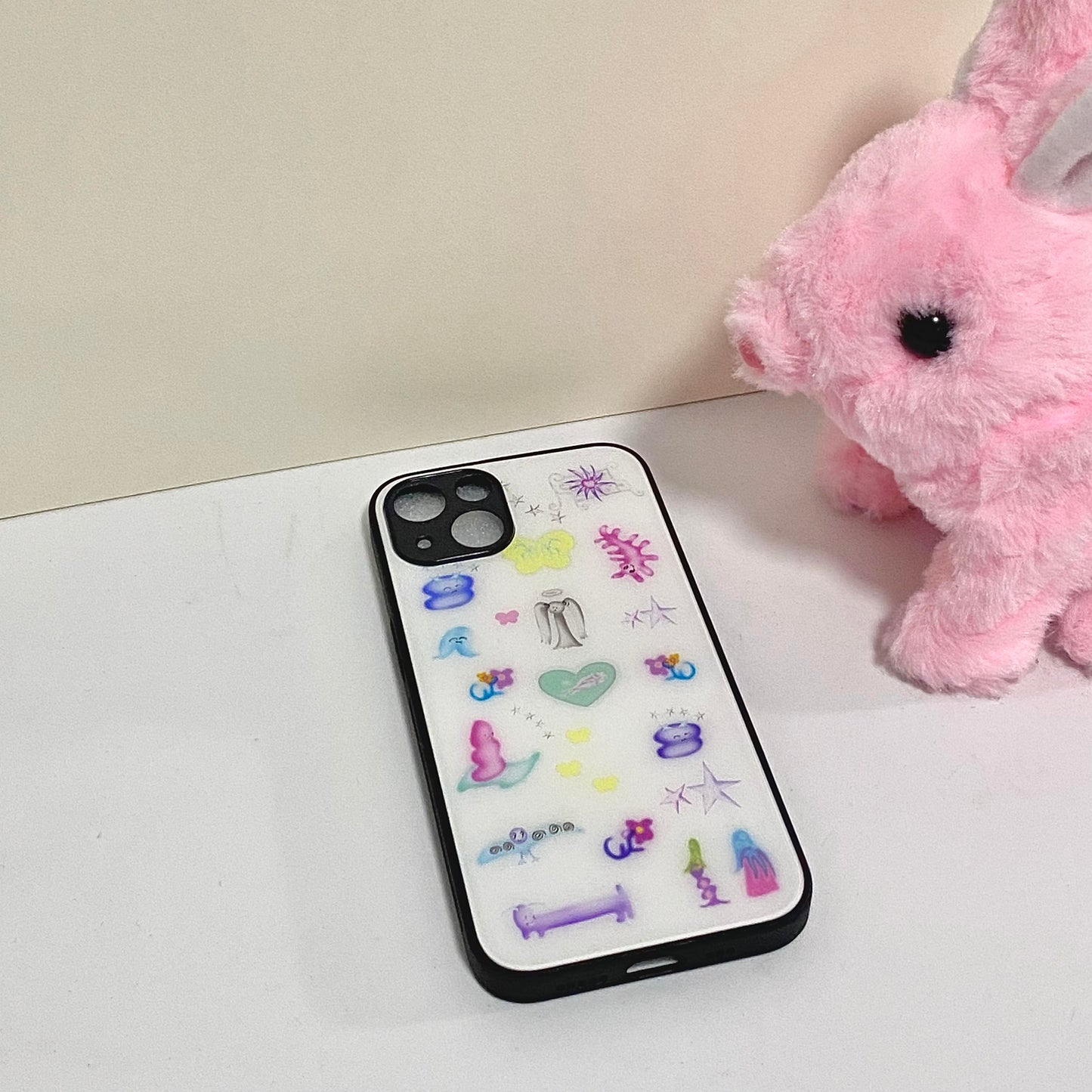 Y2k Butterfly Sun Heart Ghost Phone Case