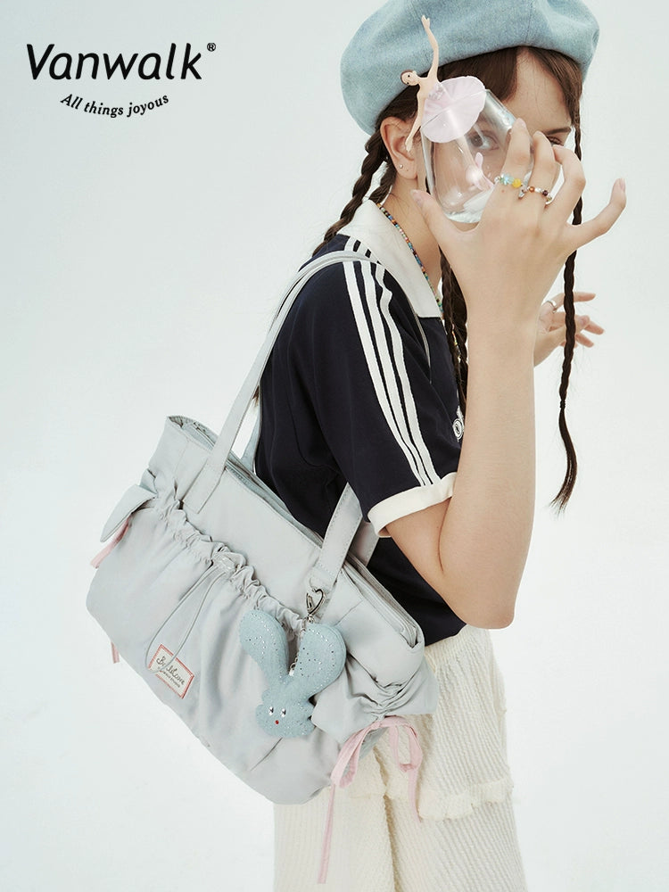 Ruffled Butterfly Shoulder Bag Bag Three Fleas
