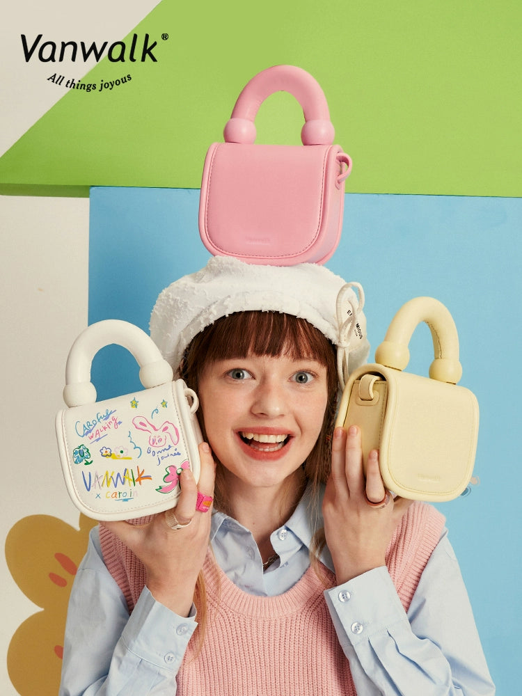 Colorful Doodle Crossbody Bag