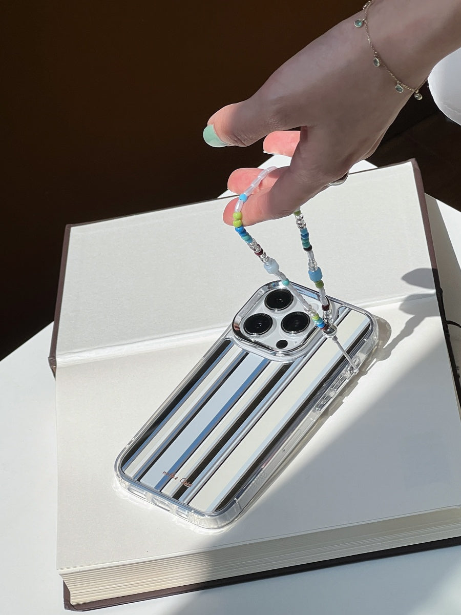 Greenland Striped Mirror Phone Case