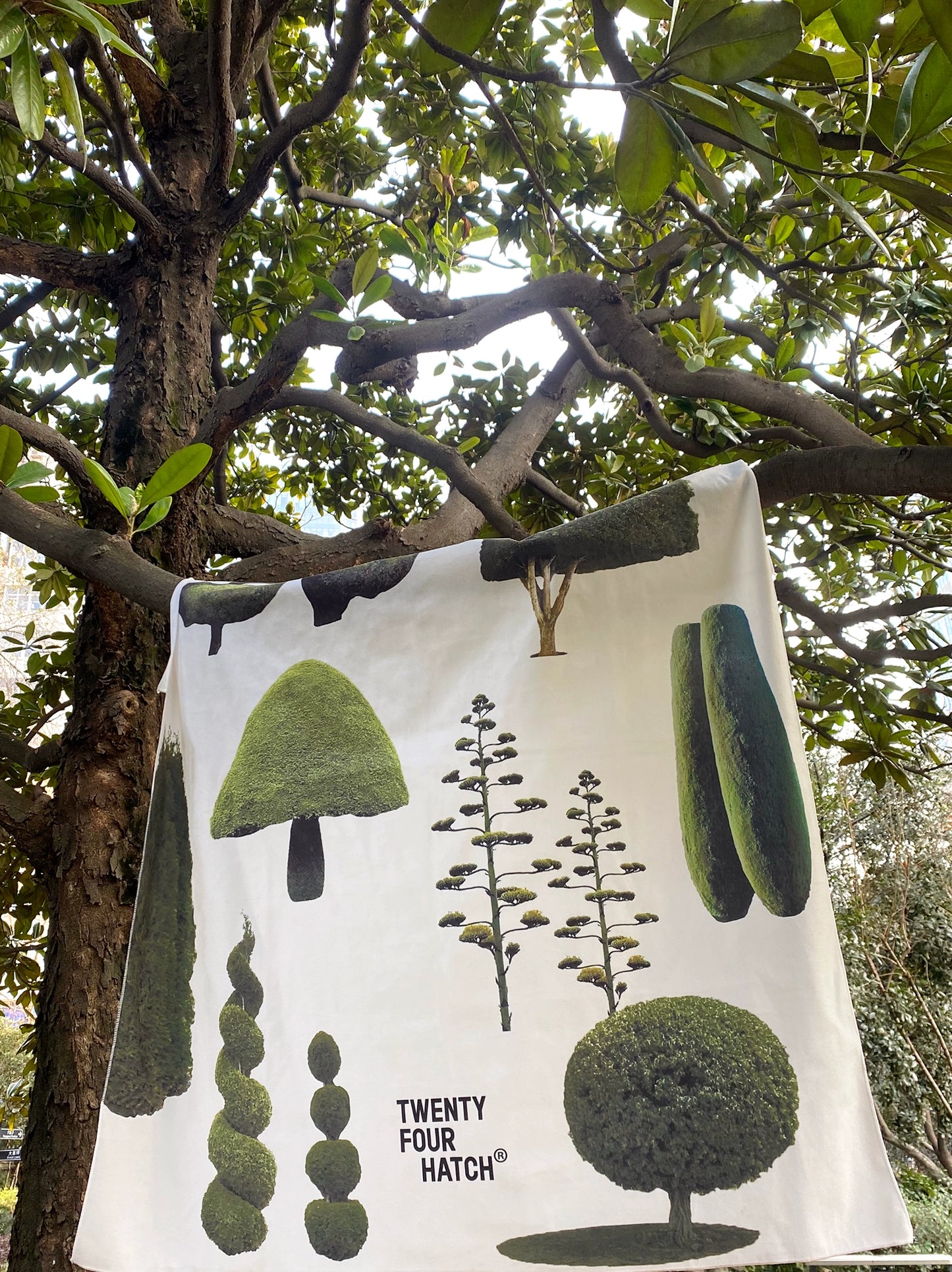 Garden Printed Decorative Tapestry