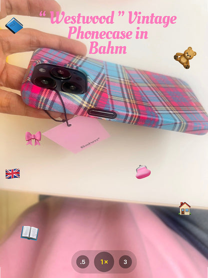 Pink Blue JK Dress Printed Phone Case