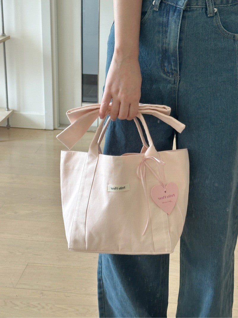 Pink Bow Shoulder Bag