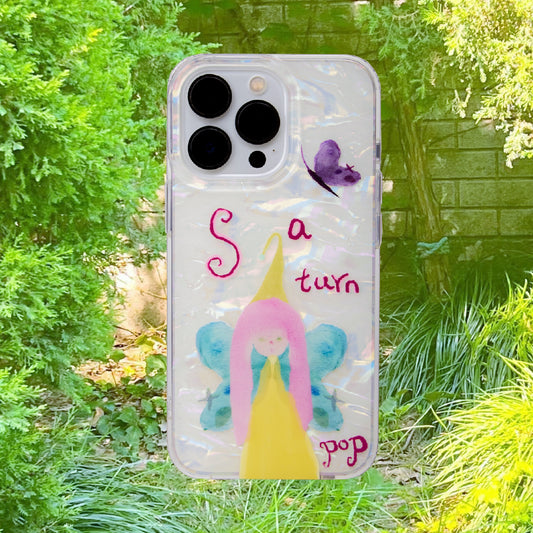 Princess Butterfly Printed Phone Case