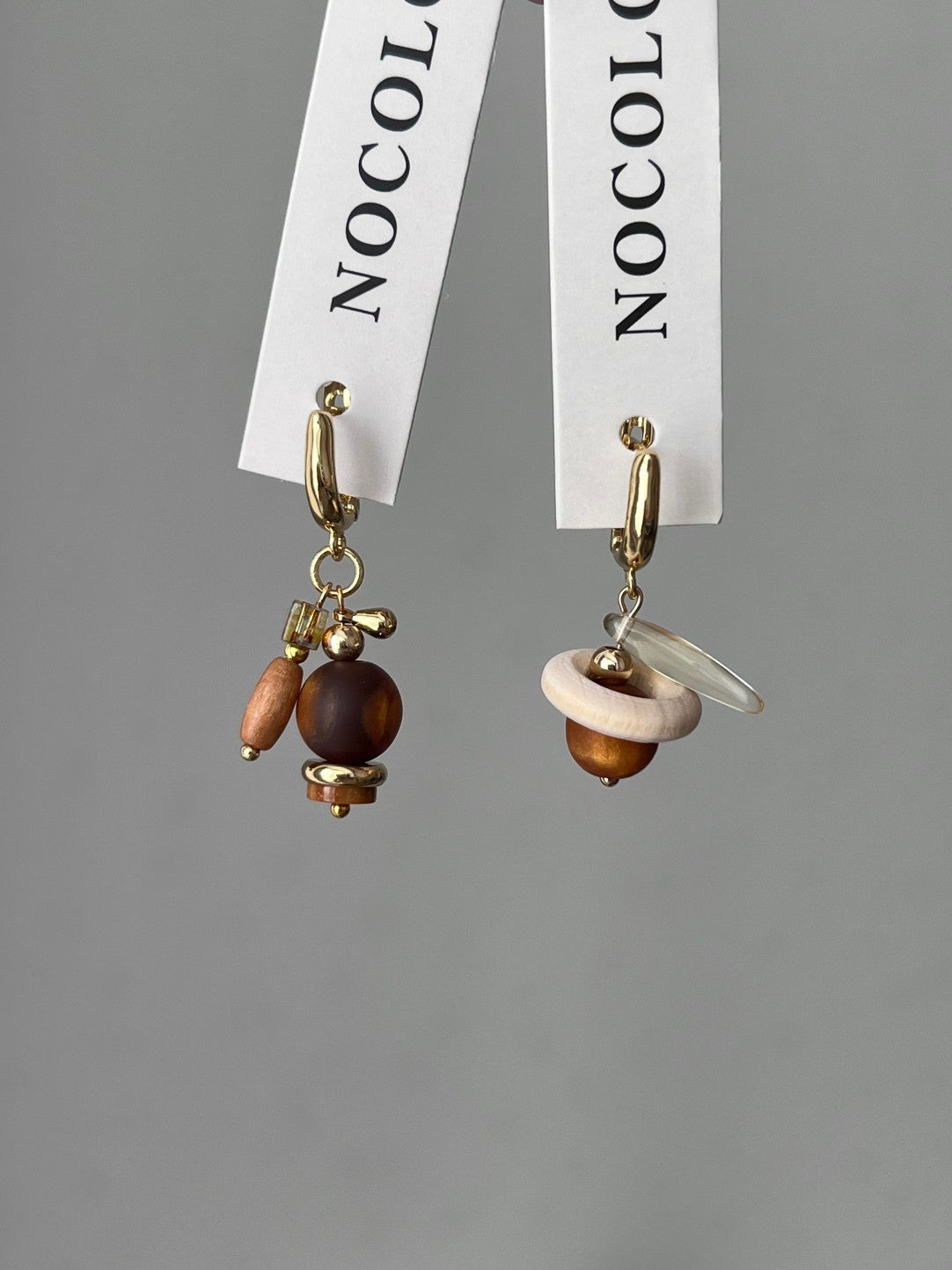 Saturn Asymmetric Earrings