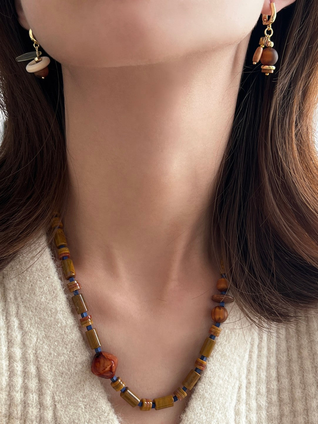 Saturn Asymmetric Earrings