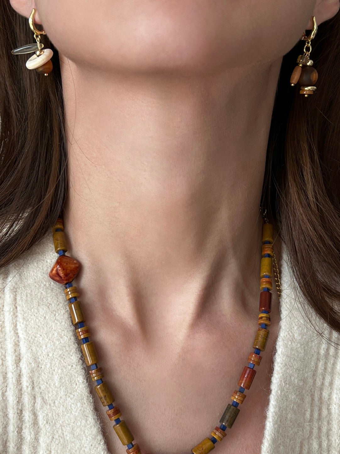 Saturn Asymmetric Earrings